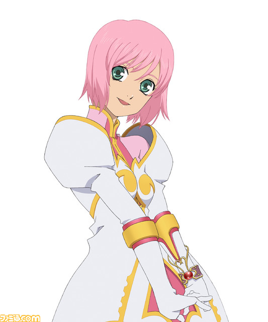 Estelle empuñando una espada